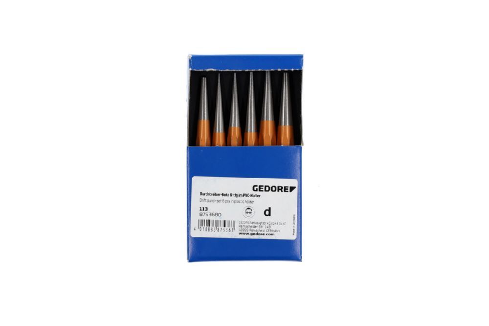 Produktbild GEDORE Durchtreiber-Satz 6-teilig im PVC-Halter