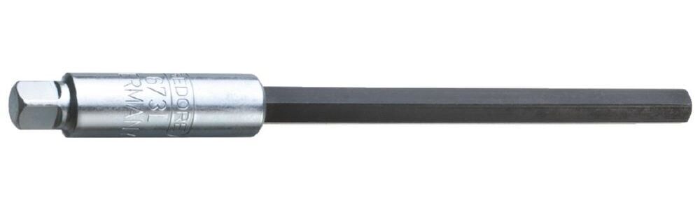 Produktbild GEDORE Einsatz-Halter lang 1/4 Zoll 6-kant - 1/4 Zoll 4-kant 673 L