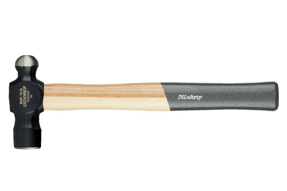 Produktbild GEDORE Englischer Schlosserhammer mit Kugel 1.1/2 lbs 8601 1.1/2
