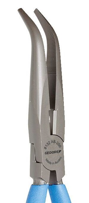 Produktbild 8132 AB-200 TL Flachrundzange gewinkelt 200 mm tauchisoliert bild 2
