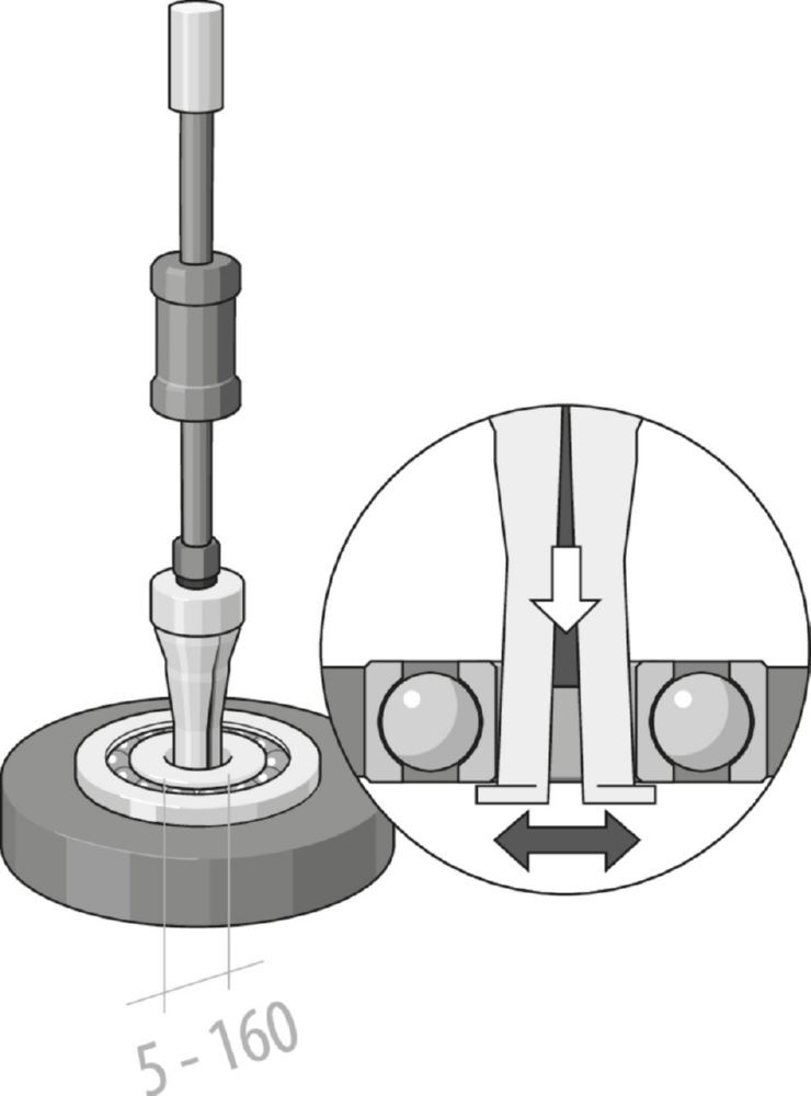 Produktbild 1.35/1 Gleithammer 270 mm, 200 g, für 1.30/0 - 1.30/5 bild 2