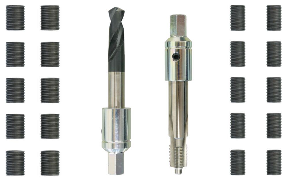 Produktbild KL-0132-57 K Glühkerzen-Gewindereparatur-Satz, Universal, M8x1 + M10x1 bild 2