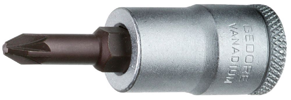 Produktbild GEDORE Schraubendrehereinsatz 3/8 Zoll Kreuzschlitz PZ 3 IKS 30 PZD 3