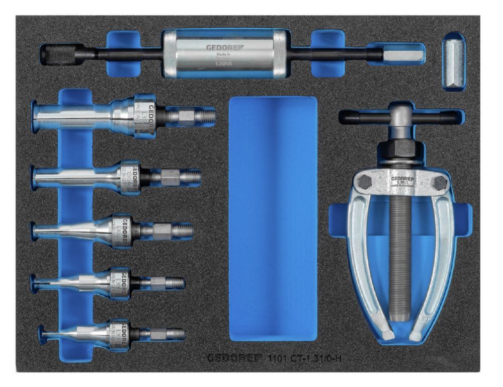 Produktbild GEDORE Innenauszieher-Set in CT-Modul 1101 CT-1.31/0-H
