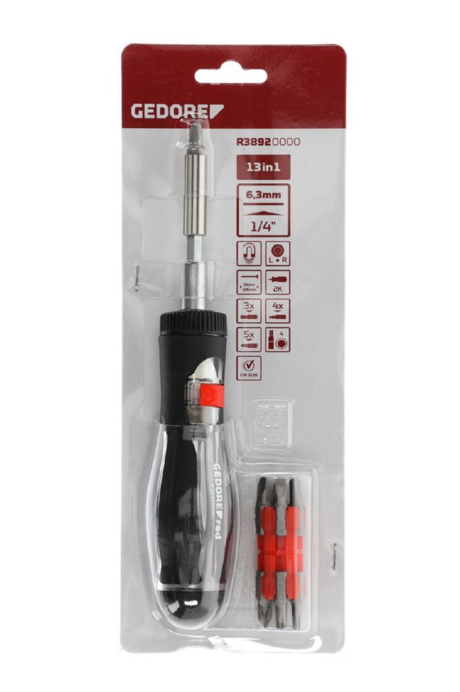 Produktbild R38920000 Knarrenschraubendreher Bit-Teleskop 1/4" 13in1 bild 2