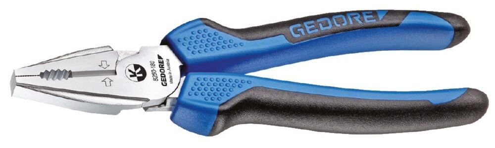Produktbild GEDORE Kraft-Kombinationszange 160 mm 2K-Griff 8250-160 JC