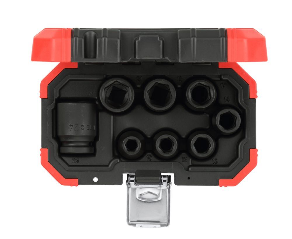 Produktbild GEDORE Kraftschrauber-Steckschlüssel-Satz 1/2 8-teilig R63003008