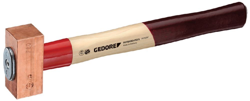 Produktbild GEDORE Kupferhammer ROTBAND PLUS 750 g 622 H-750