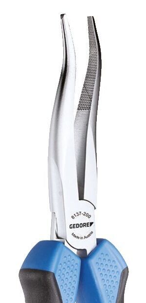 Produktbild 8137-200 JC Mechanikerzange gekröpft 200 mm 2K-Griff bild 2