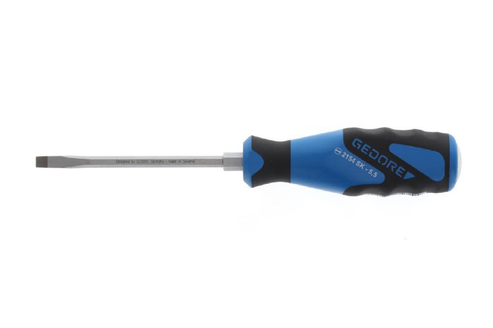 Produktbild GEDORE 3K-Schraubendreher mit Schlagkappe Schlitz 5,5 mm 2154SK 5,5