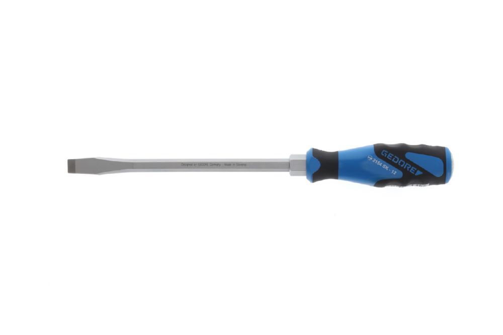 Produktbild GEDORE 3K-Schraubendreher mit Schlagkappe Schlitz 12 mm