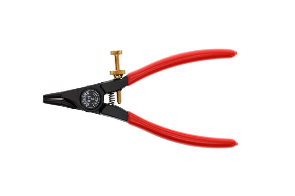 Produktbild 8000 A 11G Montagezange für Außensicherungsringe gewinkelt 4-9mm bild 6