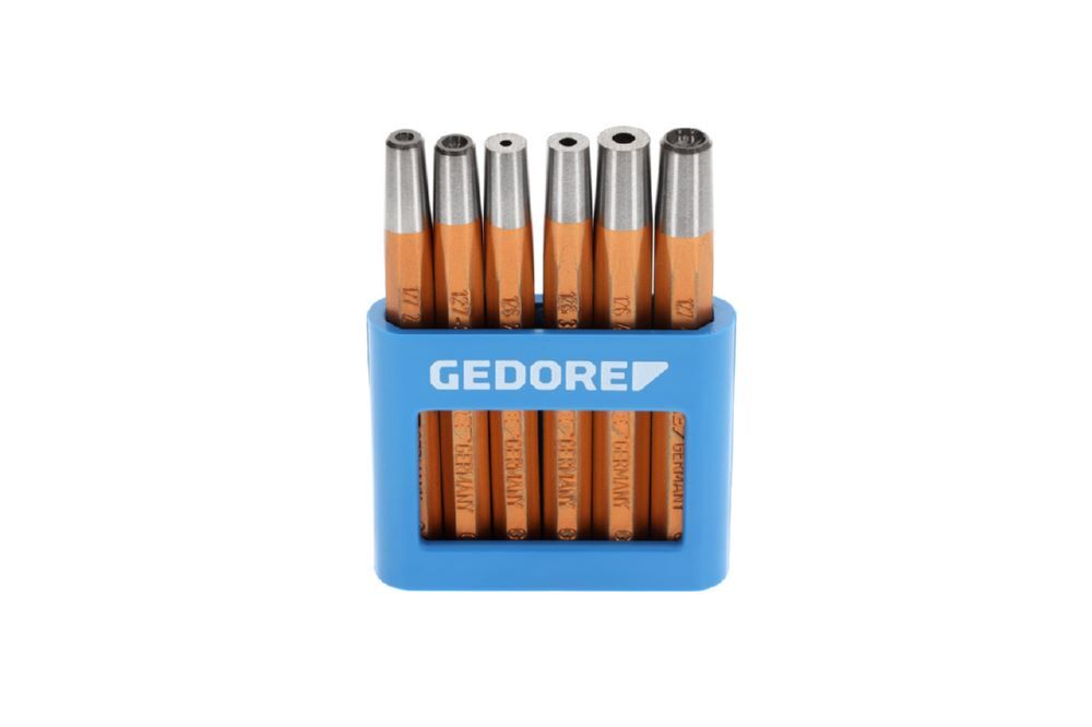 Produktbild 125 B Nietzieher und -kopfsetzer Satz 6-teilig bild 3