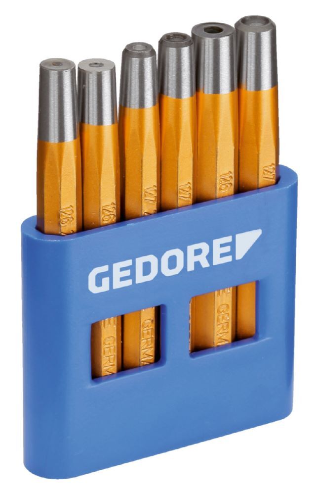 Produktbild GEDORE Nietzieher und -kopfsetzer Satz 6-teilig 125B