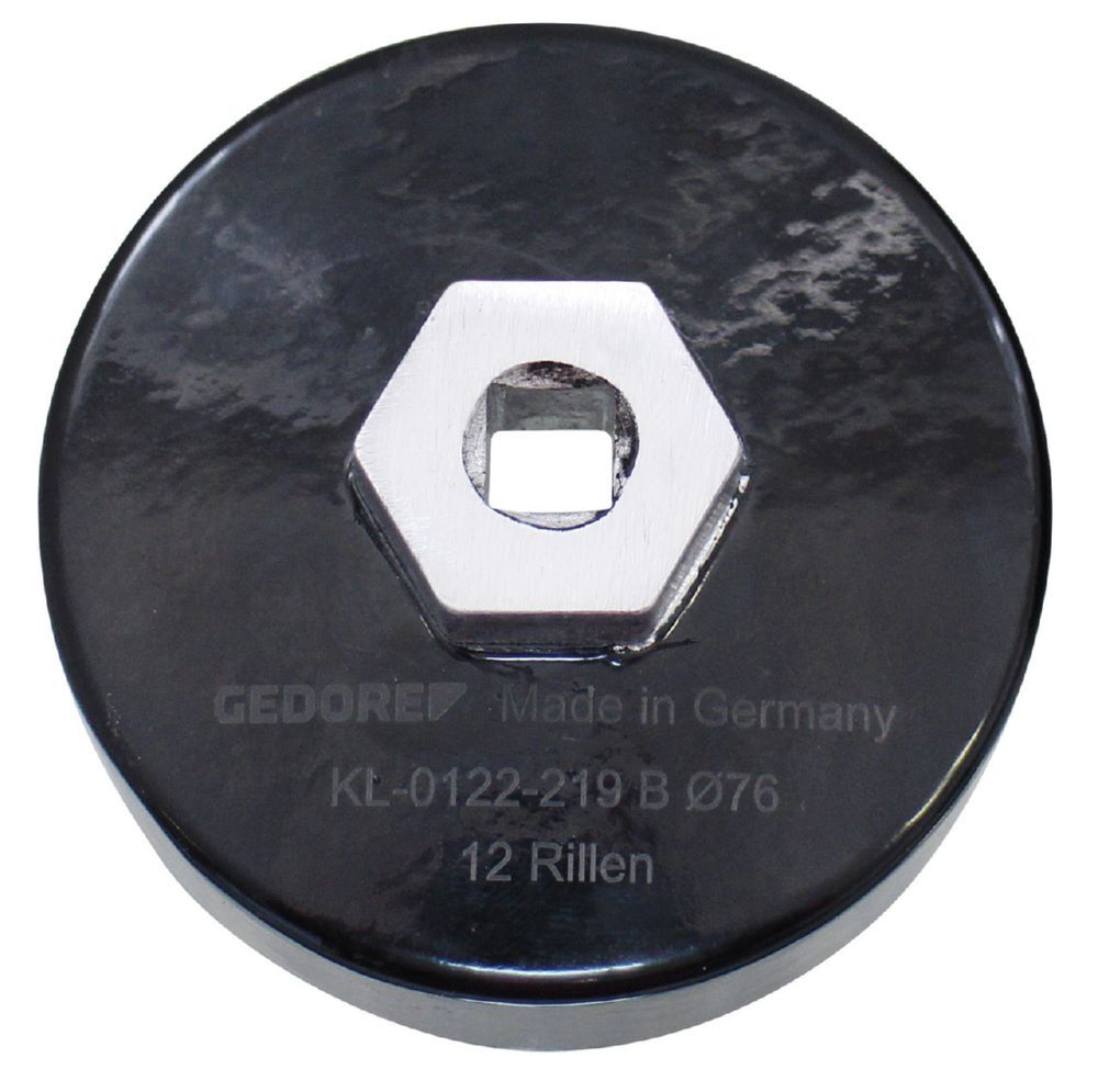 Produktbild GEDORE Ölfilterschlüssel Alu durchmesser 76 mm ummantelt KL-0122-219 B