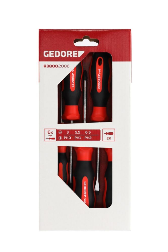 Produktbild R38002006 2K-Schraubendrehersatz PH+SL 6-teilig bild 2