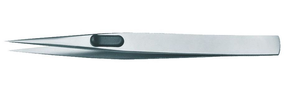 Produktbild GEDORE Präzisionspinzette flach blendfrei mattiert 722-1