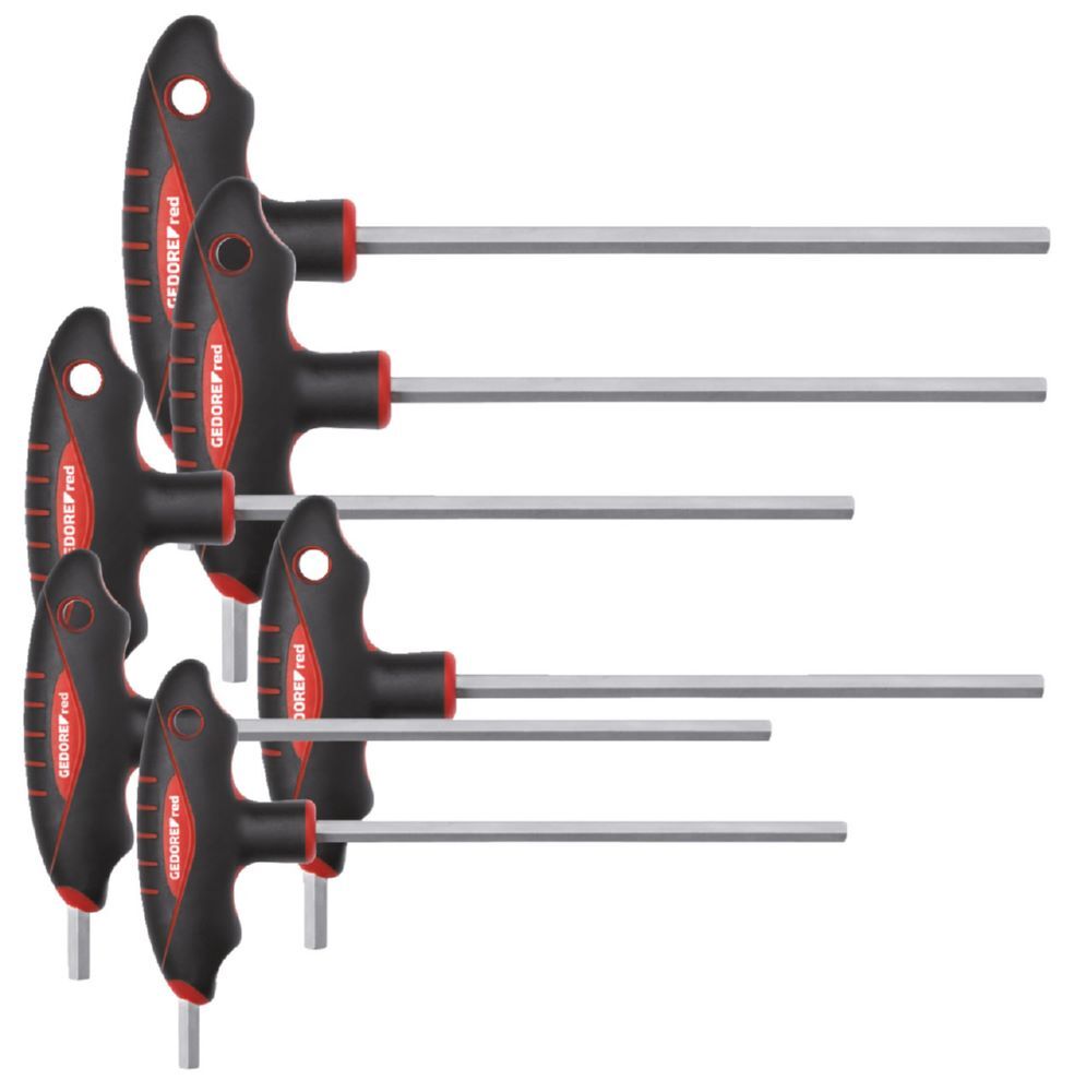 Produktbild R38672006 2K-T-Griff-Schraubendreher-Satz 6-kant 2.5-8 mm bild 6