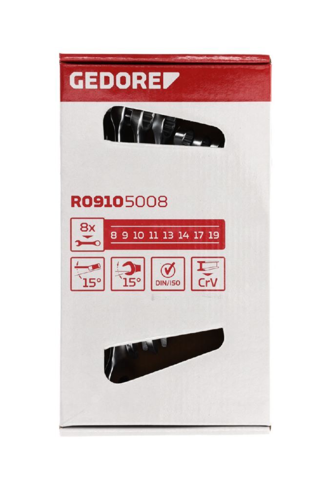Produktbild R09105008 RingmaulschSatz 9-19 mm 8-teilig bild 2