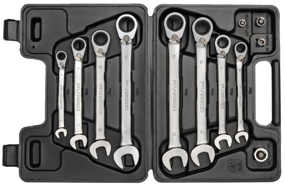 Produktbild R07203012 Ringratschenmaulschlüssel Satz SW8-19 mm 12-teilig bild 6