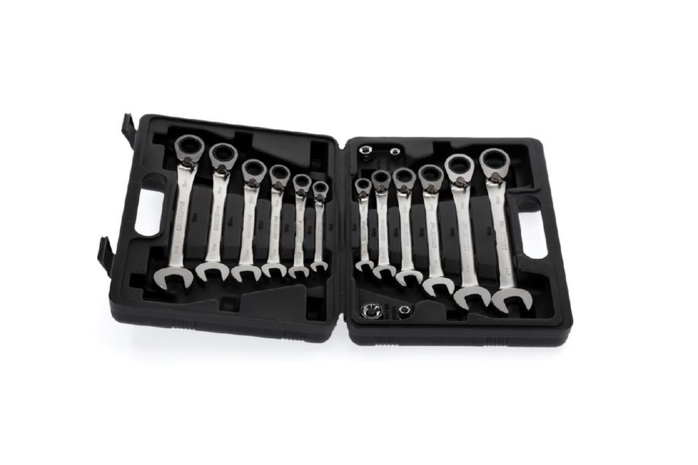 Produktbild R07203016 Ringratschenmaulschlüssel Satz SW8-19 mm 16-teilig bild 5