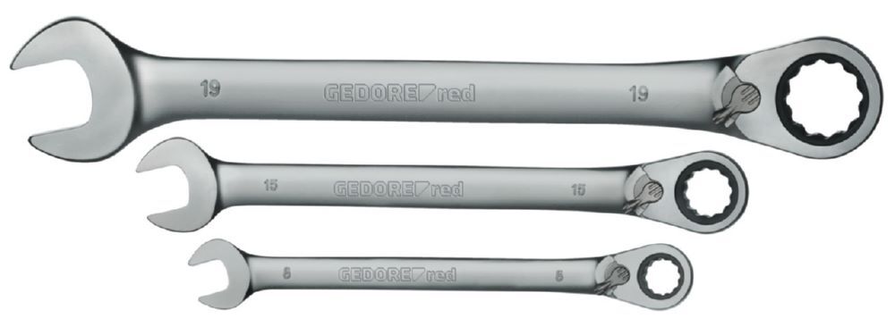 Produktbild R07105012 Ringratschenmaulschlüssel Satz SW8-19 mm 12-teilig bild 9