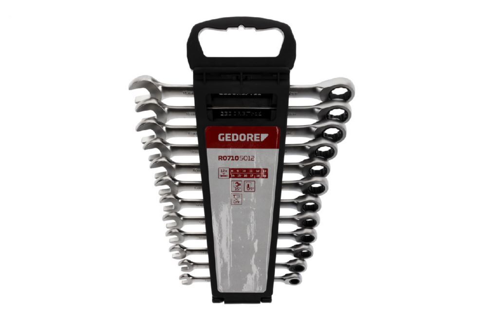 Produktbild R07105012 Ringratschenmaulschlüssel Satz SW8-19 mm 12-teilig bild 5
