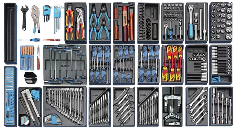 Produktbild 1504 EU Rollwerkbank mit Sortiment bild 39