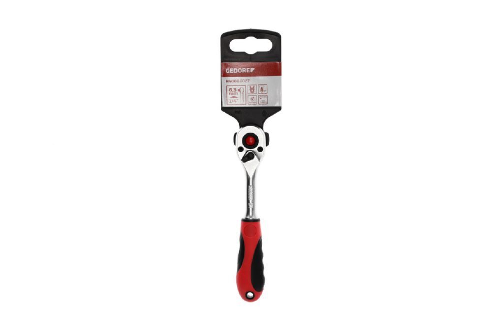 Produktbild R40000027 2K-Umschaltknarre 1/4 150 mm Rückschwenkwinkel 5° bild 3