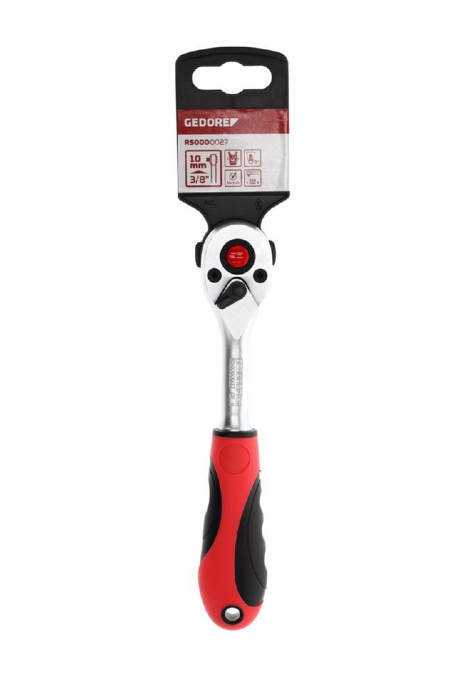 Produktbild R50000027 2K-Umschaltknarre 3/8 180 mm Rückschwenkwinkel 5° bild 2