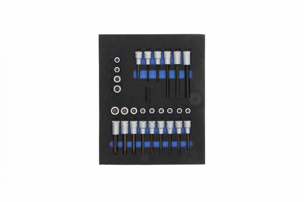 Produktbild TS CT2-ITX19 Satz Schraubendrehereinsätze 1/2" in 2/4 Check-Tool-Modul bild 6