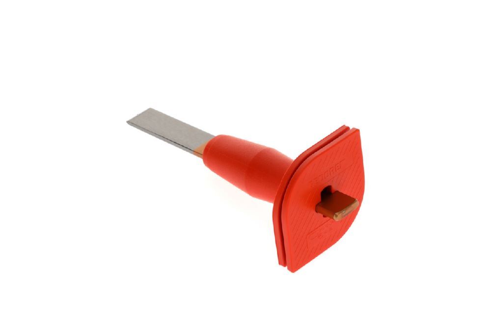 Produktbild 104 HS Schlitzmeißel flachoval, mit Handschutz 240x26x7 mm bild 2
