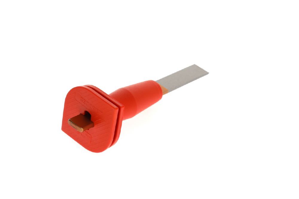 Produktbild 104 HS Schlitzmeißel flachoval, mit Handschutz 240x26x7 mm bild 3