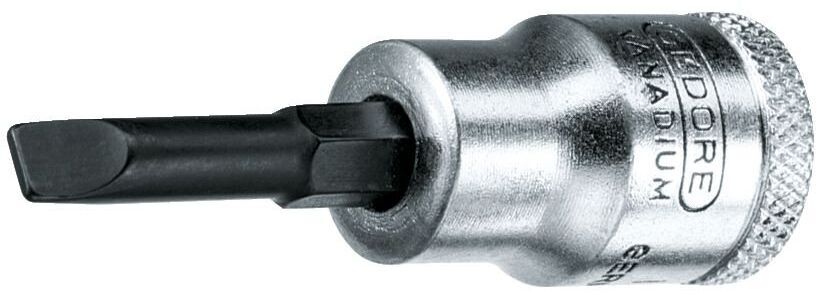 Produktbild GEDORE Schraubendrehereinsatz 3/8 Zoll Schlitz 6,5x1,2 mm IS 30 6,5X1,2