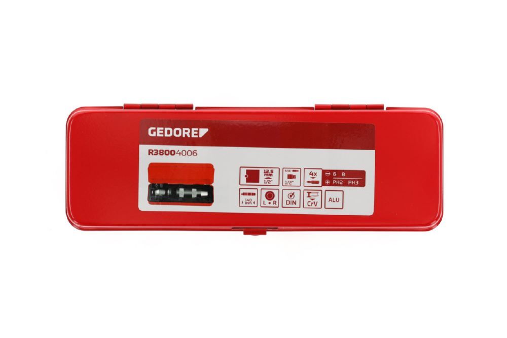 Produktbild R38004006 Schraubenlösersatz 1/2 +Bits 6-teilig bild 2