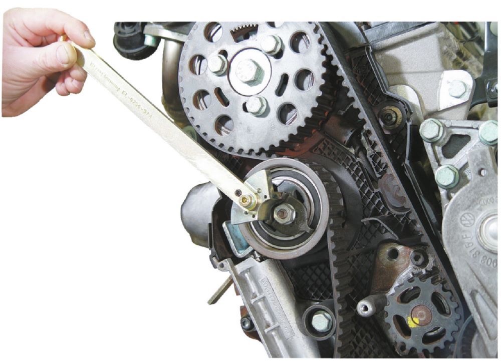Produktbild KL-0284-91 A Spannschlüssel, Zahnriemen, VW-Audi, 240 mm bild 2