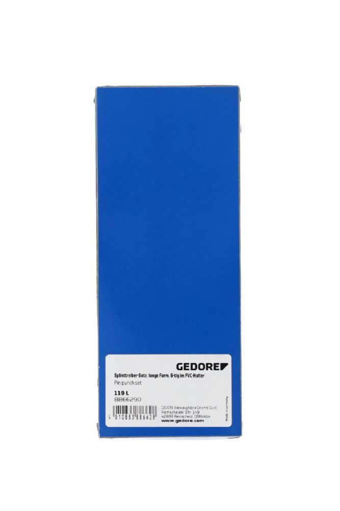 Produktbild 119 L Splinttreiber-Satz, lange Form, 6-teilig im PVC-Halter bild 2