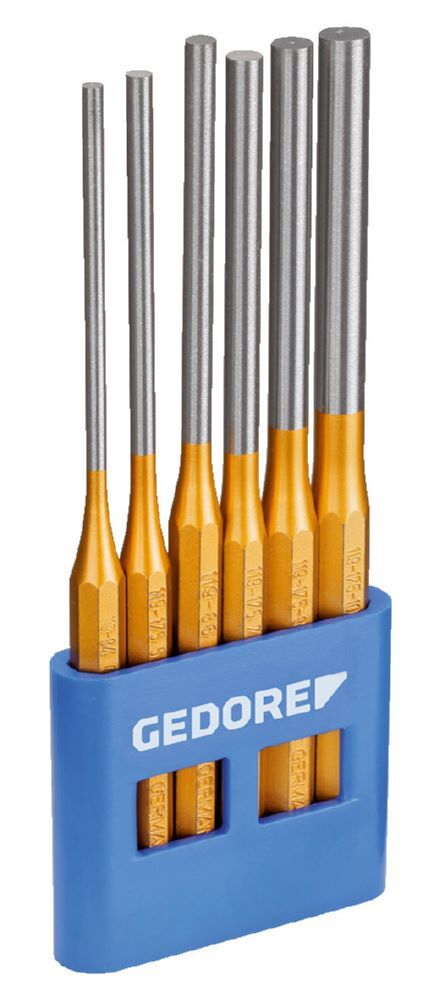 Produktbild GEDORE Splinttreiber-Satz lange Form 6-teilig im PVC-Halter 119 L