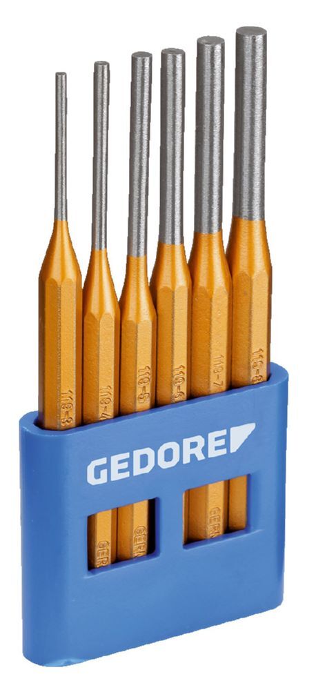 Produktbild GEDORE Splinttreiber-Satz 6-teilig im PVC-Halter 116 A