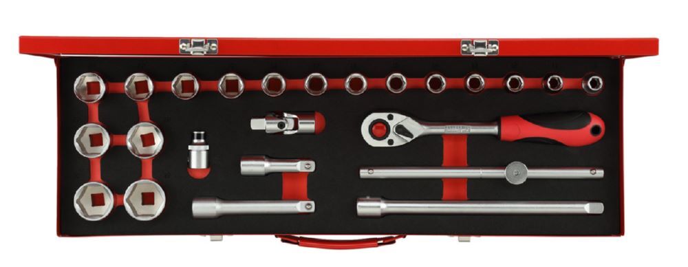 Produktbild R69004024 Steckschlüssel-Satz 1/2" 10-32mm 24-teilig bild 2