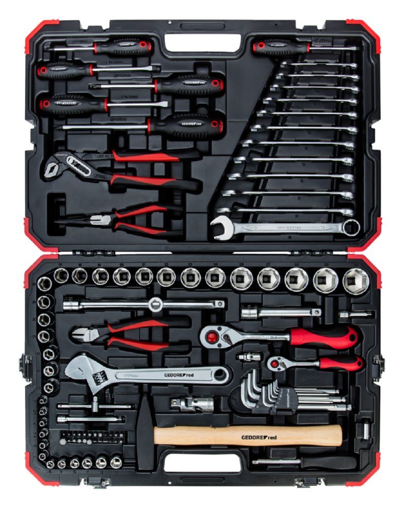 Produktbild R46003100 Steckschlüssel-Satz 1/4"+1/2" 4-32mm 100-teilig bild 12