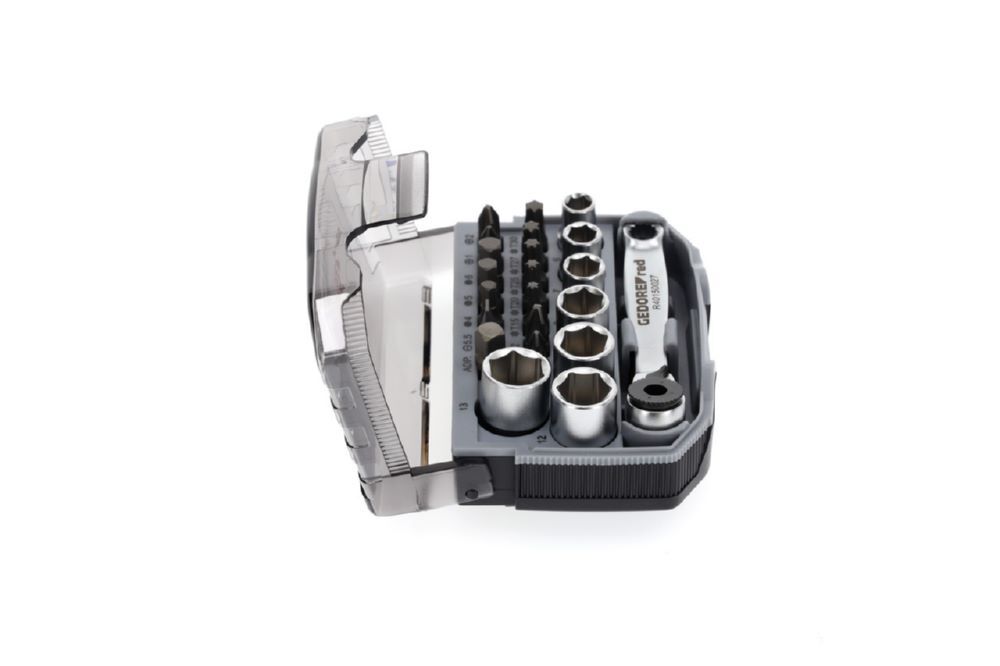 Produktbild R49005023 Steckschlüssel-Satz 1/4" 6-13mm +Bits 23-teilig bild 4