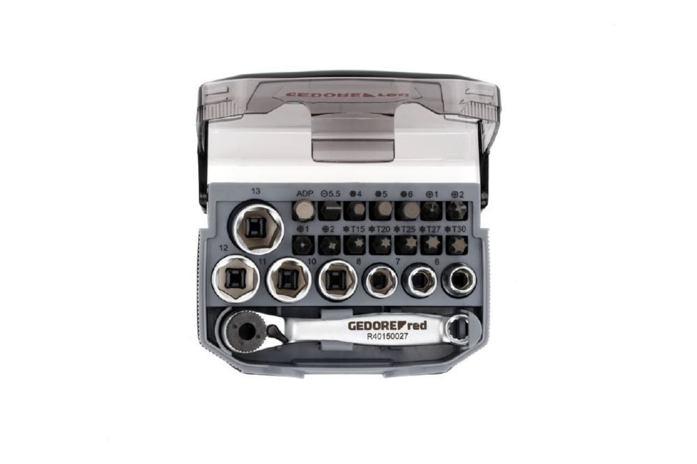 Produktbild R49005023 Steckschlüssel-Satz 1/4" 6-13mm +Bits 23-teilig bild 5
