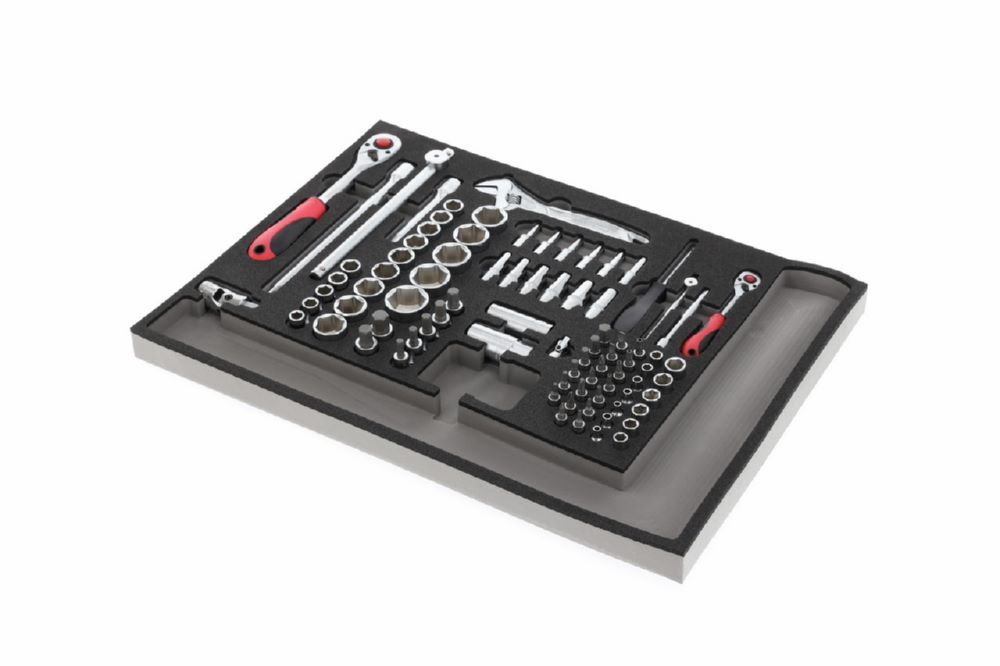 Produktbild R22350000 Steckschlüssel-Satz 1/4"+1/2" CT-Modul 84-teilig bild 2