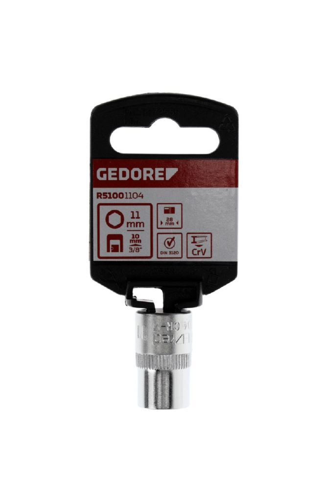 Produktbild R51001104 Steckschlüsseleinsatz 3/8" 6-kant 11 mm Länge 28 mm bild 2