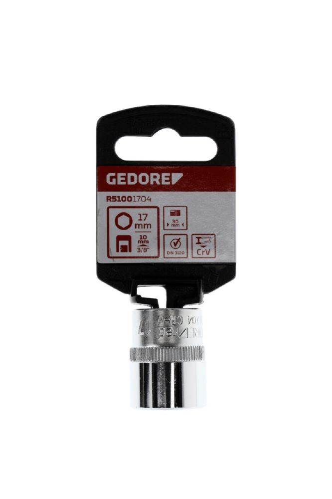 Produktbild R51001704 Steckschlüsseleinsatz 3/8" 6-kant 17 mm Länge 30 mm bild 2