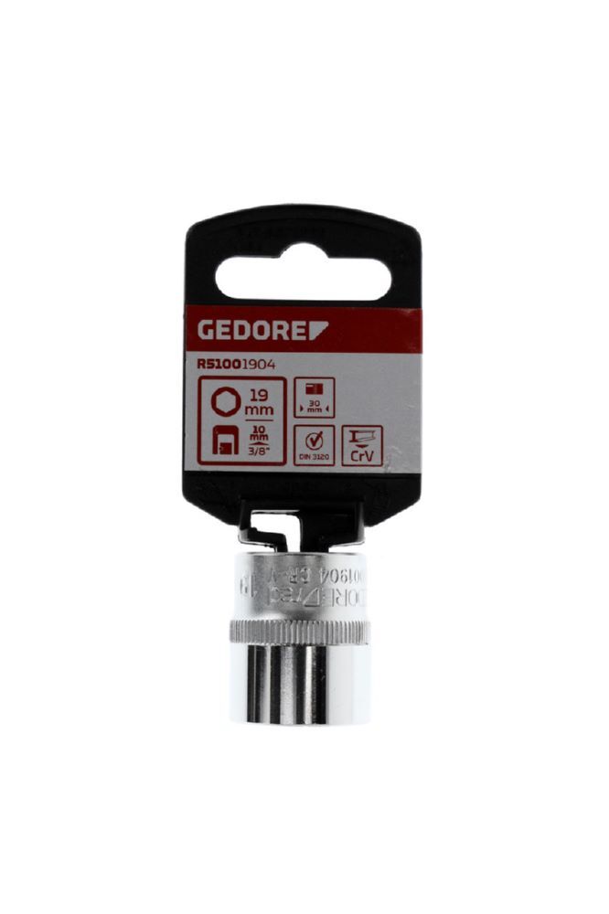 Produktbild R51001904 Steckschlüsseleinsatz 3/8" 6-kant 19 mm Länge 30 mm bild 2