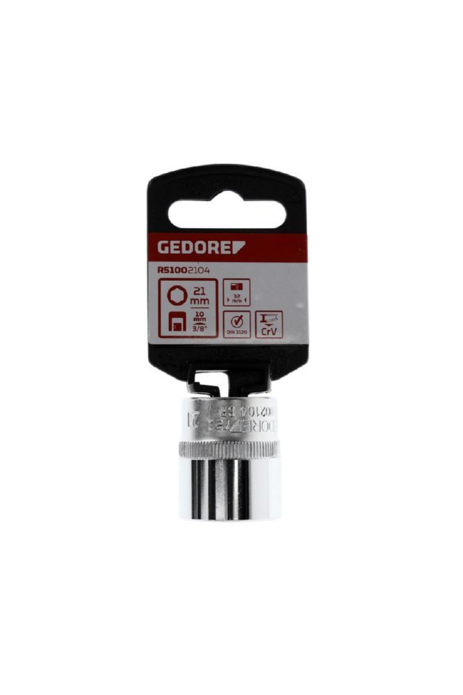 Produktbild R51002104 Steckschlüsseleinsatz 3/8" 6-kant 21 mm Länge 32 mm bild 2