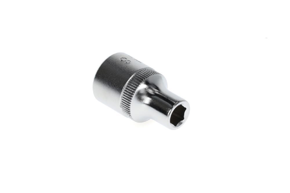 Produktbild R61000806 Steckschlüsseleinsatz 1/2" 6-kant 8 mm Länge 38 mm bild 3