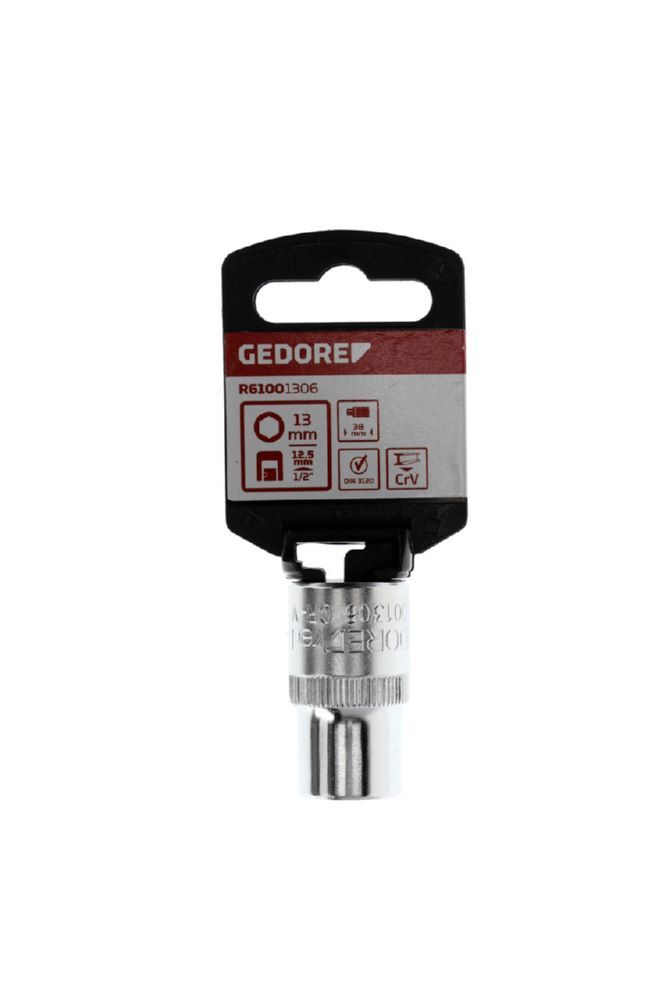 Produktbild R61001306 Steckschlüsseleinsatz 1/2" 6-kant 13 mm Länge 38 mm bild 2